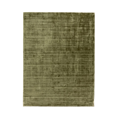 Berlin Distressed Rug - Olive Green