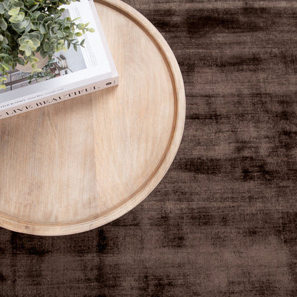 Berlin Distressed Rug - Ganache Brown