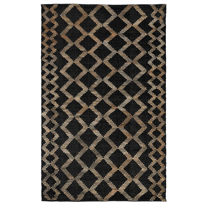 Gobi Rug - Black/Natural