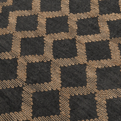 Gobi Rug - Black/Natural