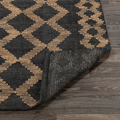 Gobi Rug - Black/Natural