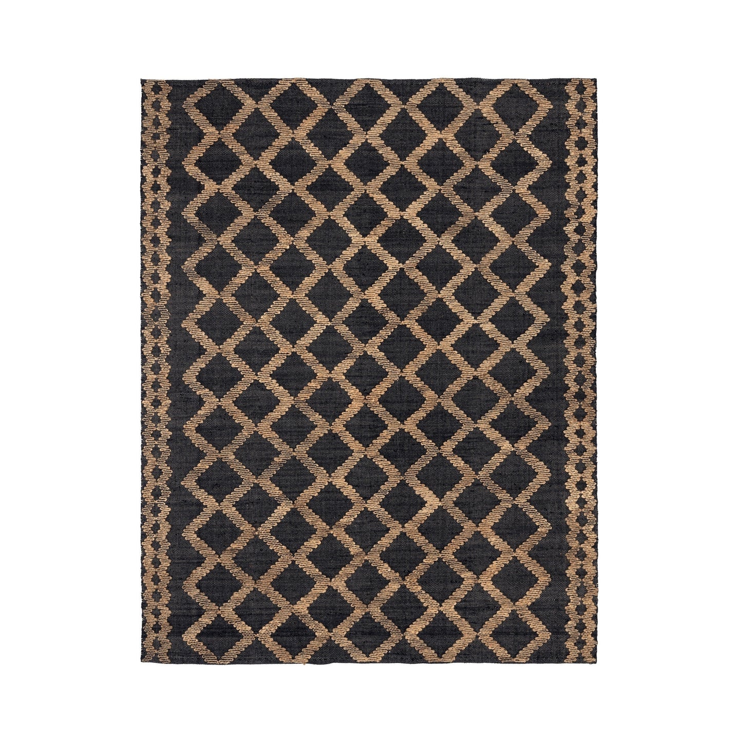 Gobi Rug - Black/Natural