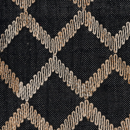 Gobi Rug - Black/Natural