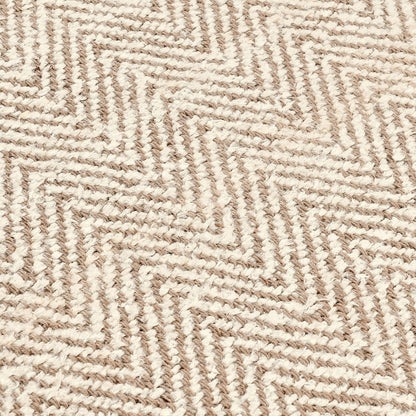 Herringbone Rug - Chenille Ivory/Natural