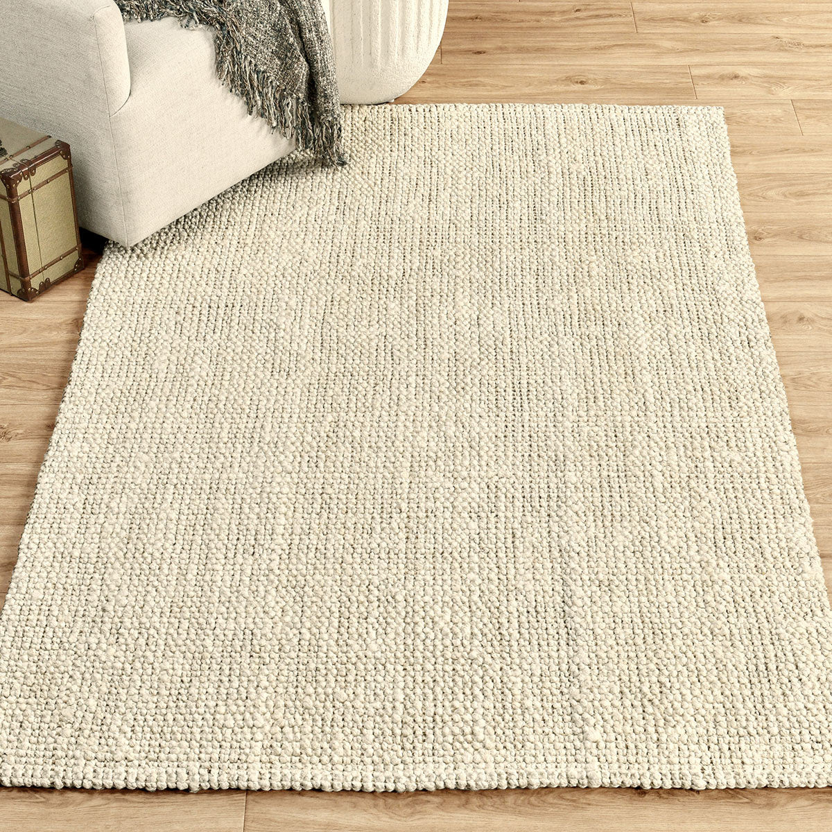 Chunky Loop Rug - Ivory