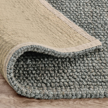 Chunky Loop Rug - Blue Charcoal