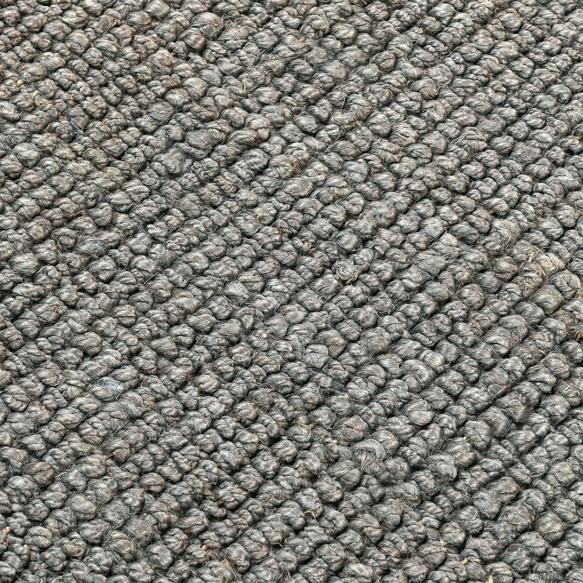 Chunky Loop Rug - Blue Charcoal