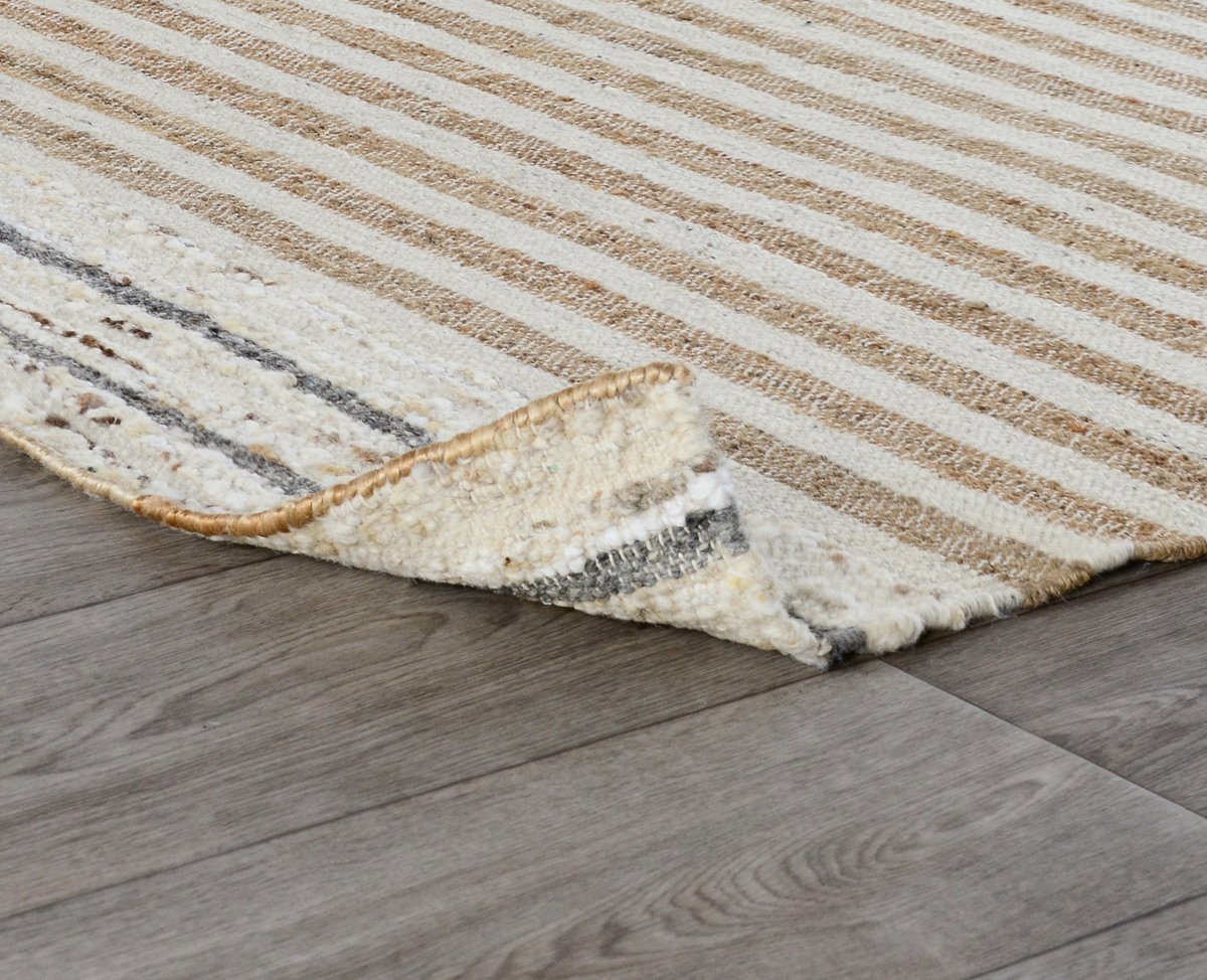 Pego Stripe Rug - Natural Multi