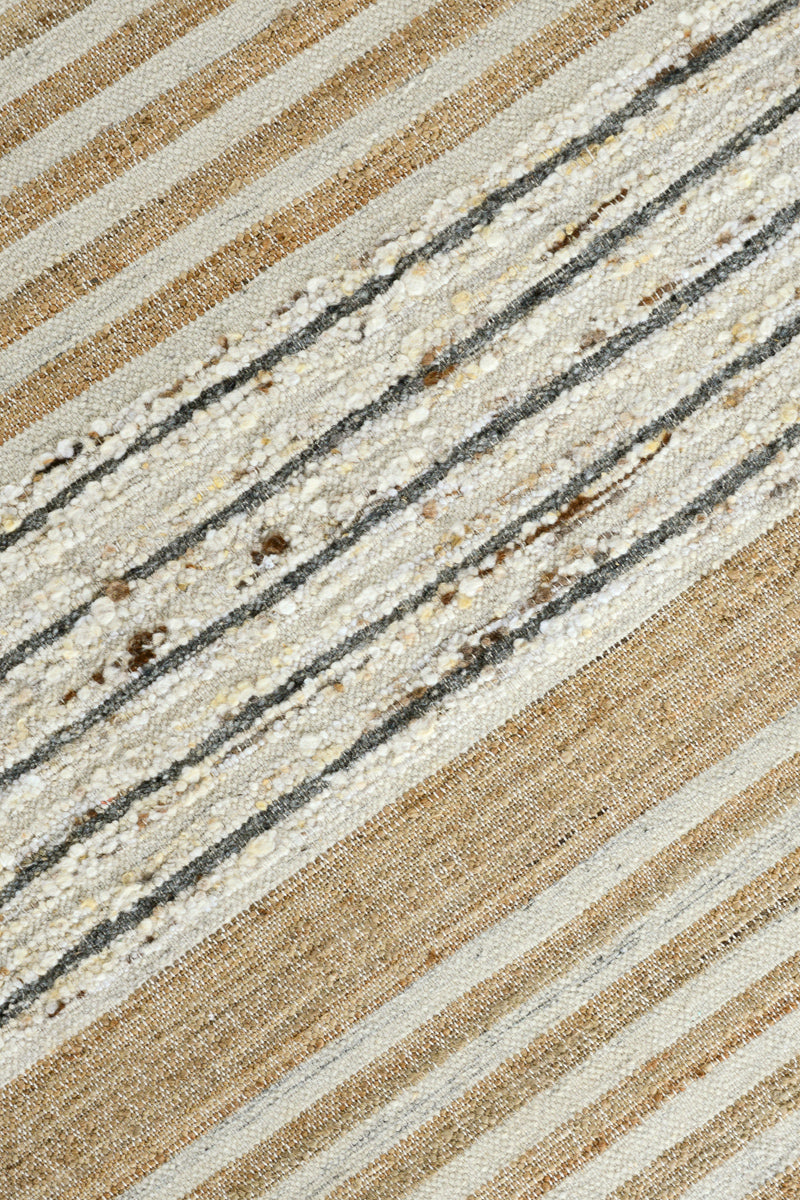 Pego Stripe Rug - Natural Multi