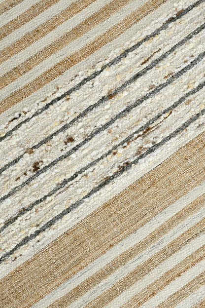 Pego Stripe Rug - Natural Multi