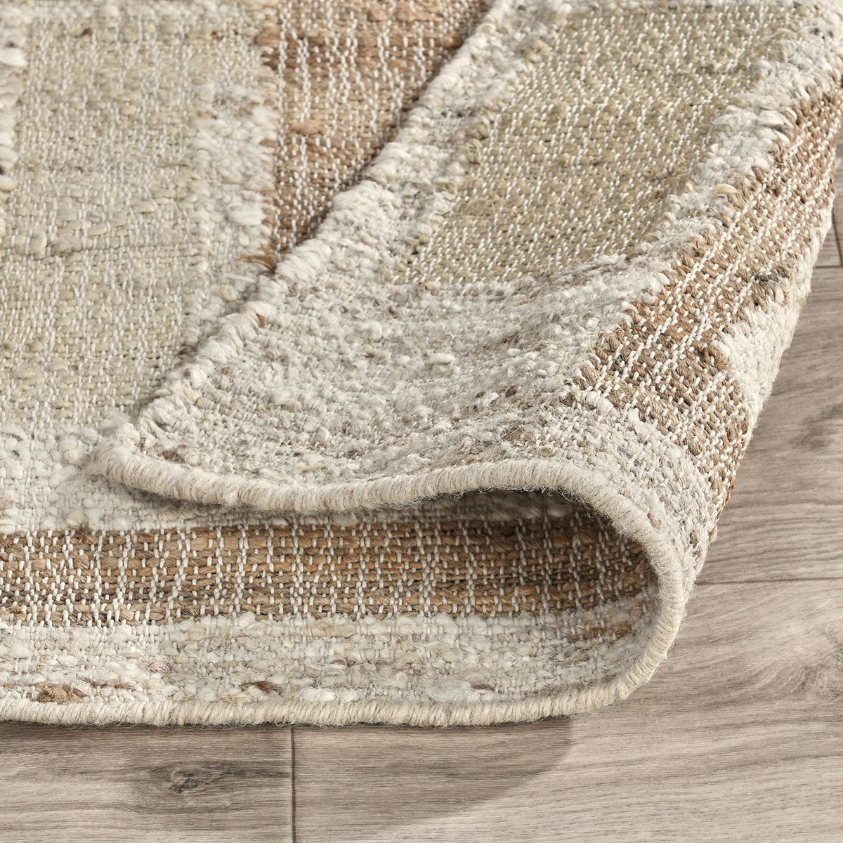 Muda Rug - Natural/Ivory