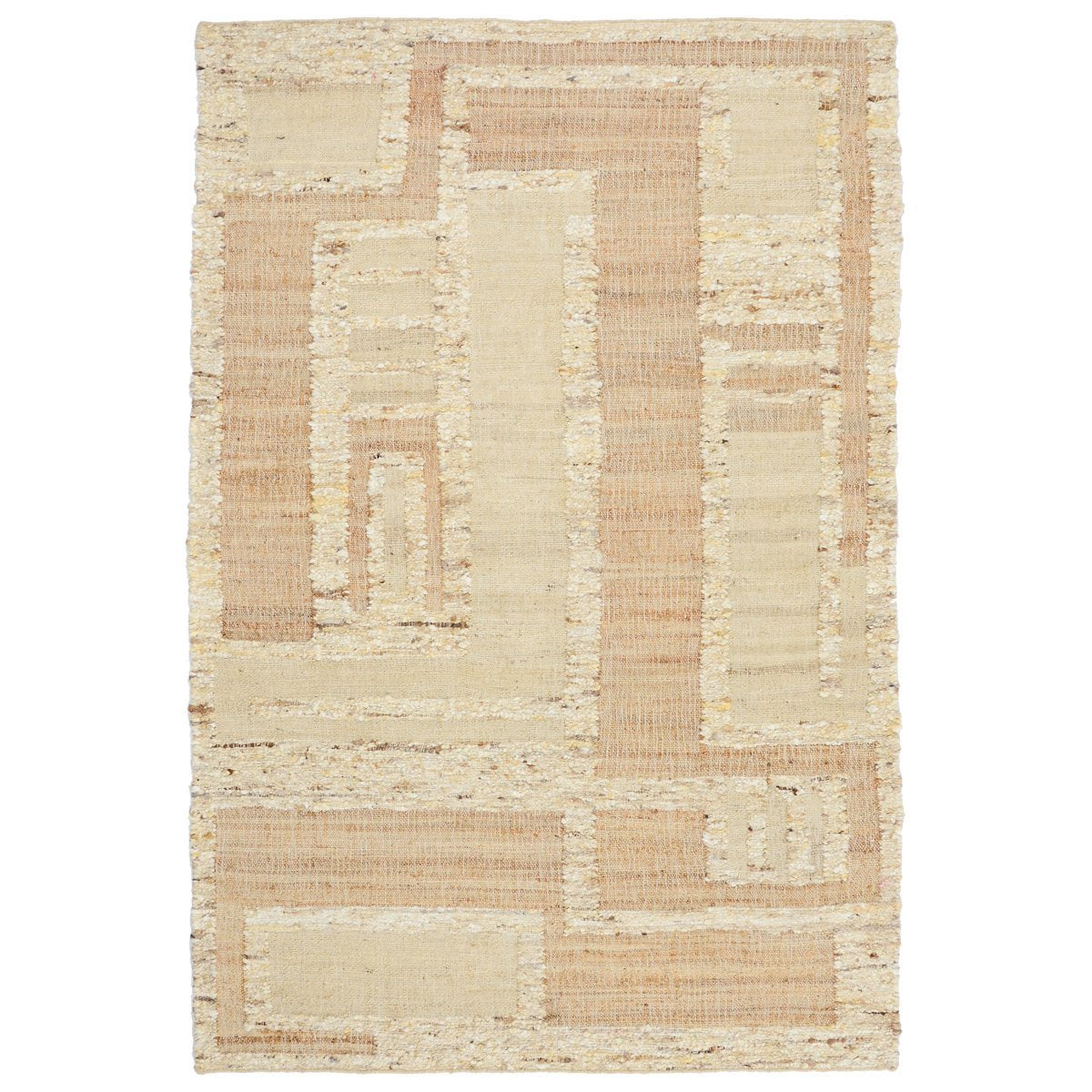 Muda Rug - Natural/Ivory