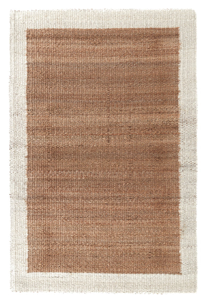 Frame Rug - Natural/Ivory