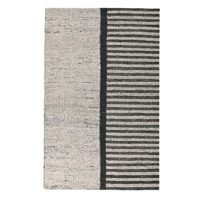 Kofu Stripe Rug - Natural/Black