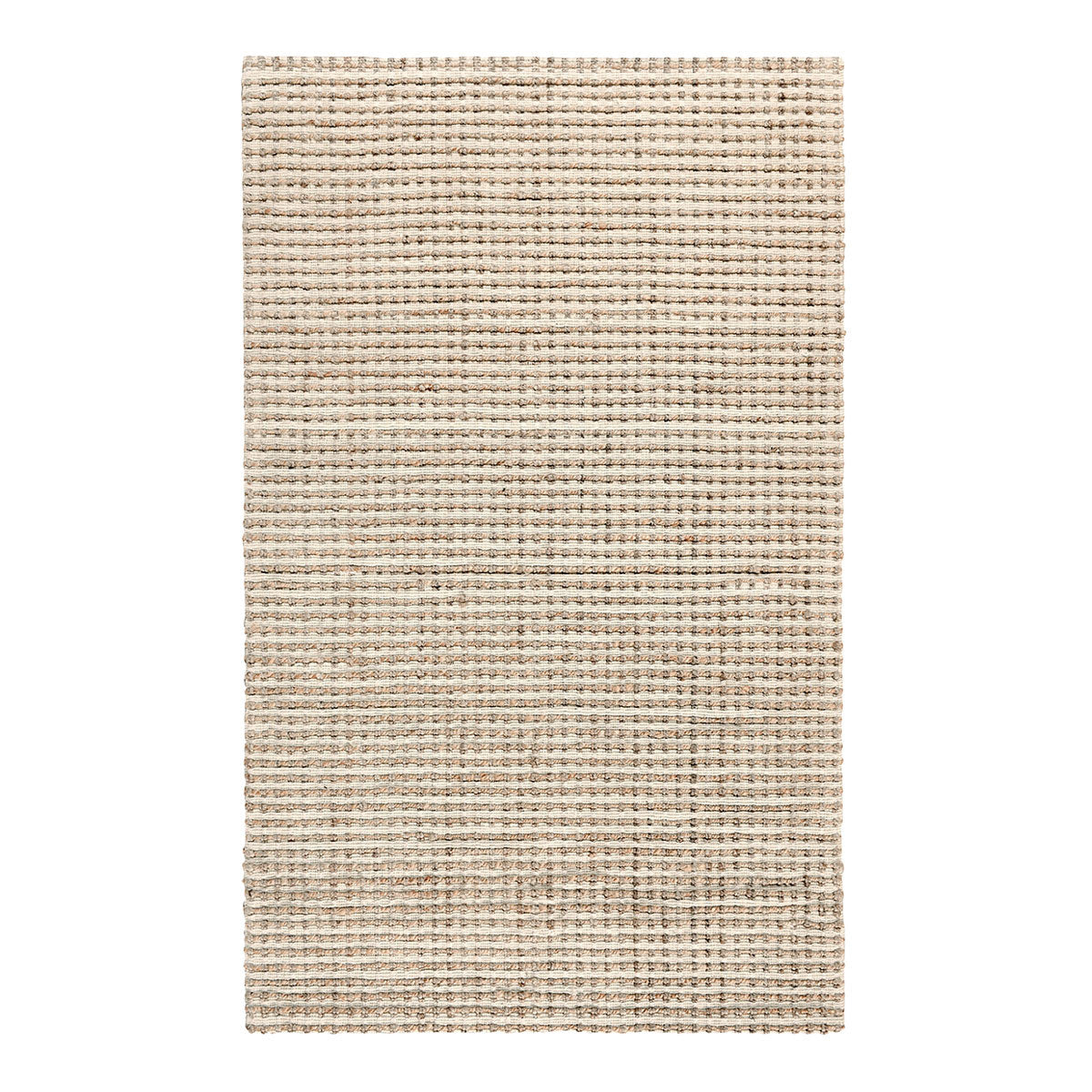 Huntington Jute Rug - Ivory/Natural