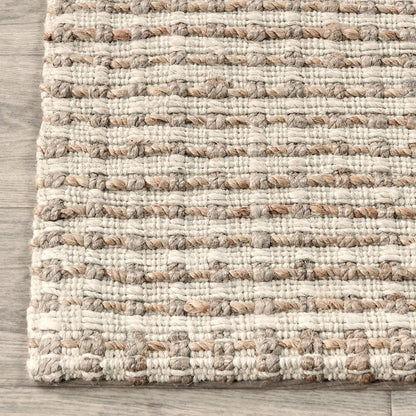 Huntington Jute Rug - Ivory/Natural