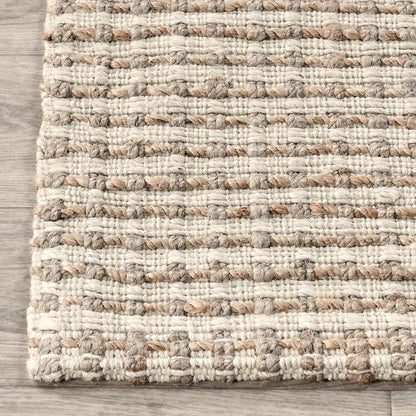 Huntington Jute Rug - Ivory/Natural