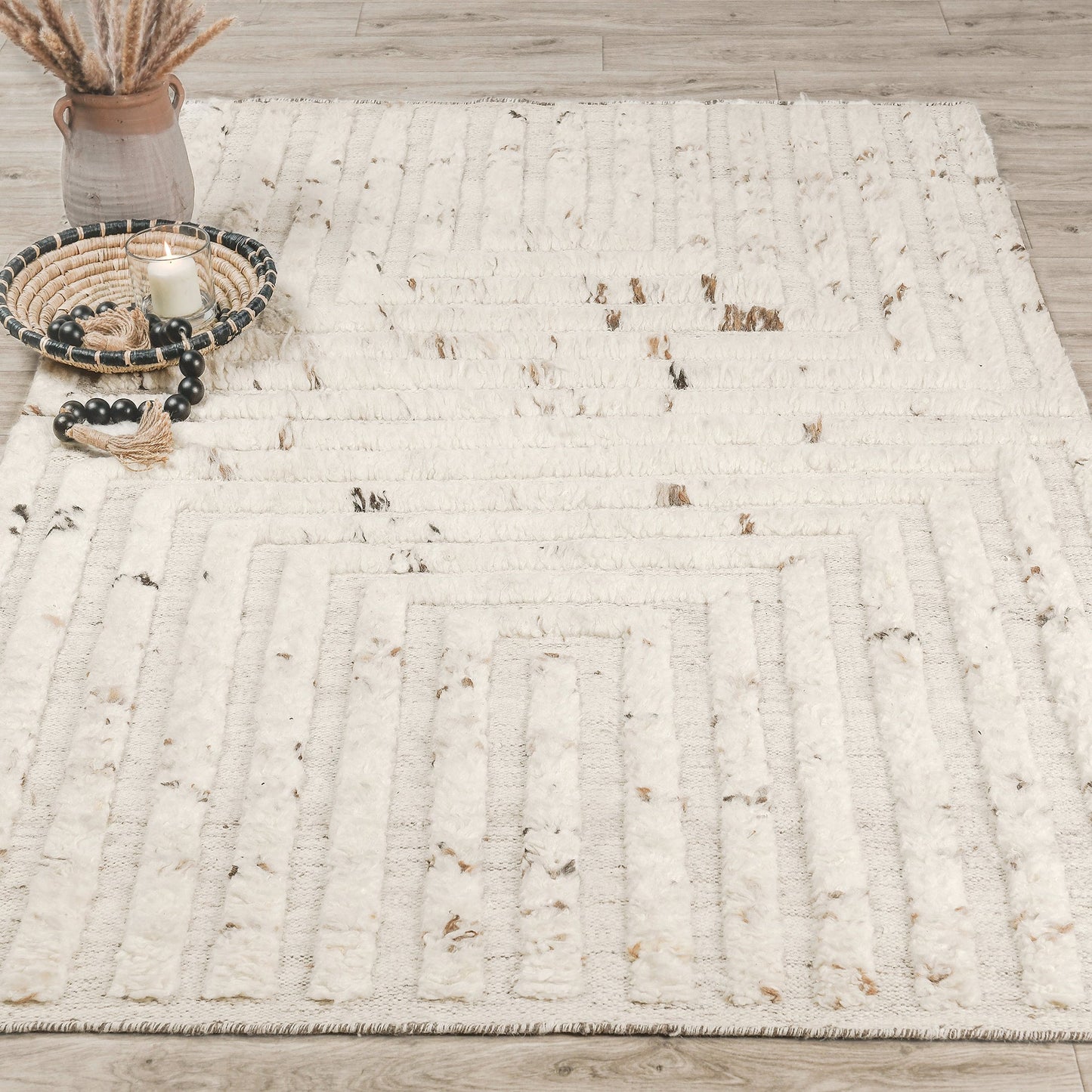 Tahoe Wool Rug - Ivory