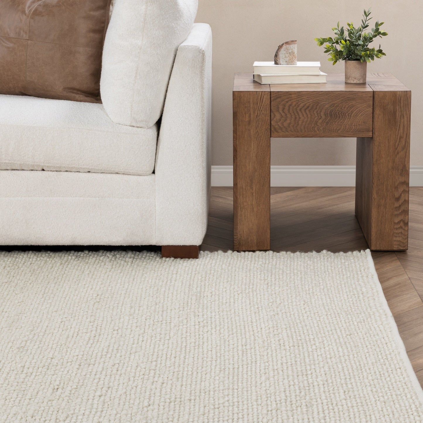 Performance Petaluma Rug - Ivory