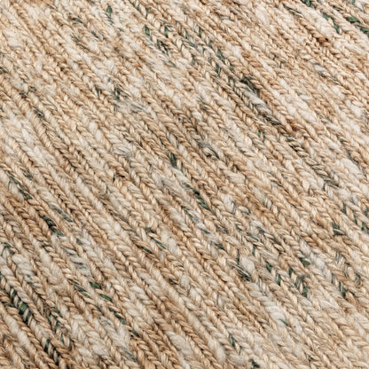 Hayward Soumak Jute Rug -Natural/Green