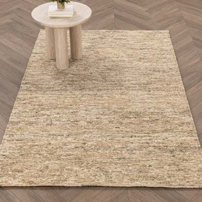 Hayward Soumak Jute Rug -Natural/Green