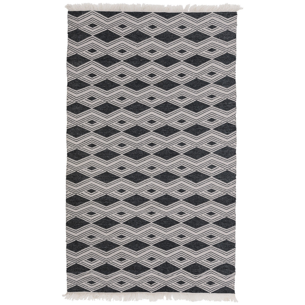 Indoor/Outdoor Banning Rug - Charcoal