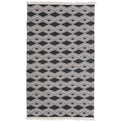 Indoor/Outdoor Banning Rug - Charcoal