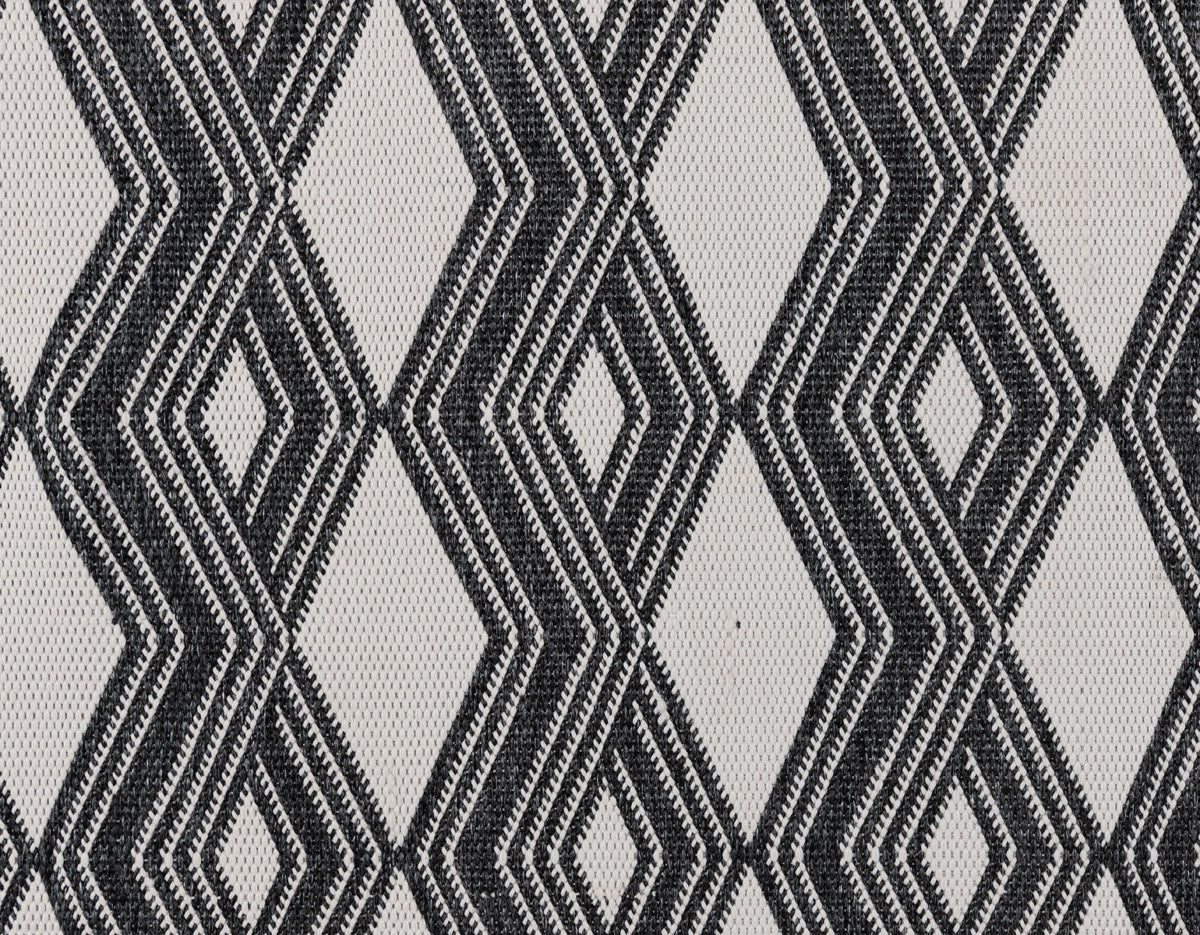 Indoor/Outdoor Banning Rug - Charcoal