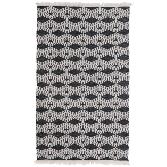 Indoor/Outdoor Banning Rug - Charcoal