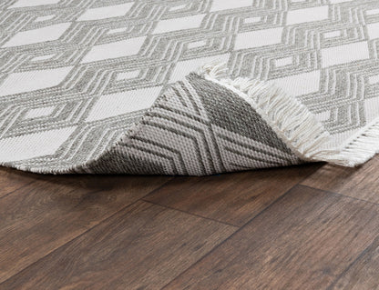 Indoor/Outdoor Banning Rug - Pebble Gray