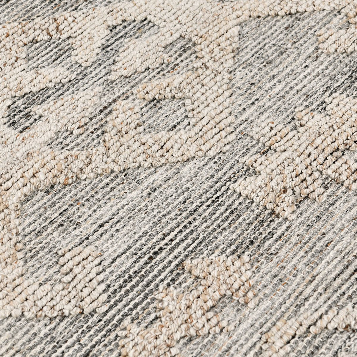 Indoor/Outdoor Tundra Rug - Gray Multi