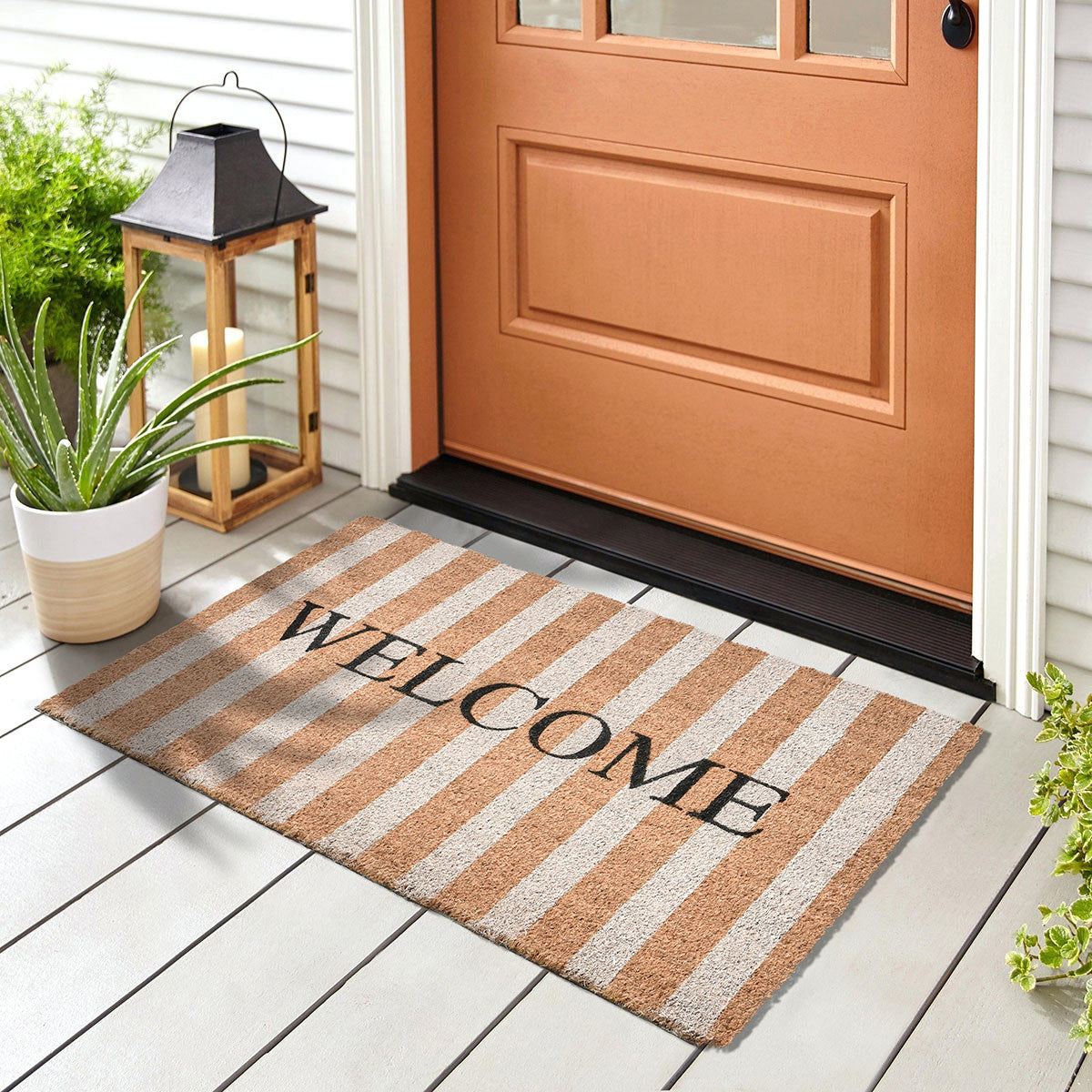 Striped Doormat 24x36 - Natural