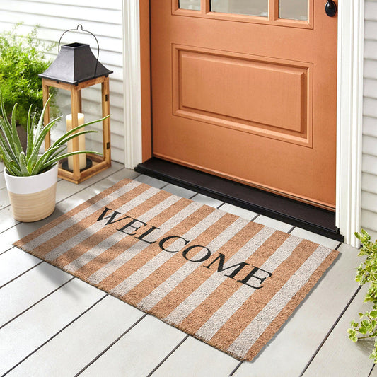 Striped Doormat 24x36 - Natural