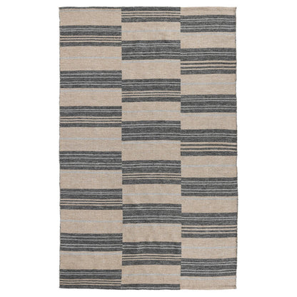 Indoor/Outdoor Colton Stripe Rug - Charcoal
