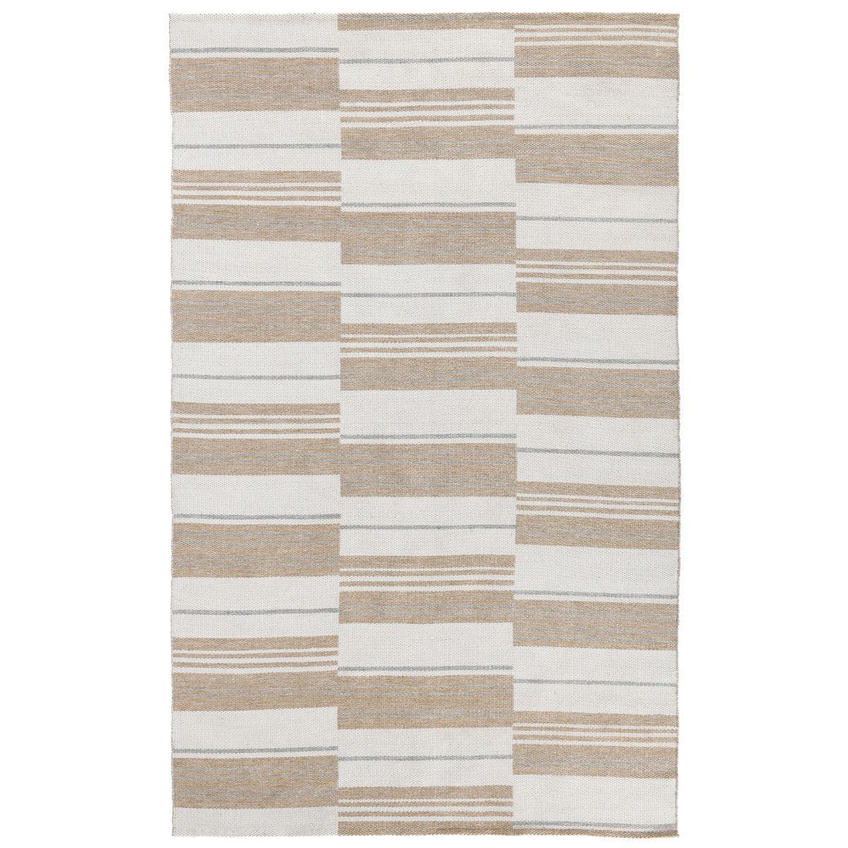 Indoor/Outdoor Colton Stripe Rug - Ivory/Multi