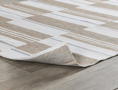 Indoor/Outdoor Colton Stripe Rug - Ivory/Multi