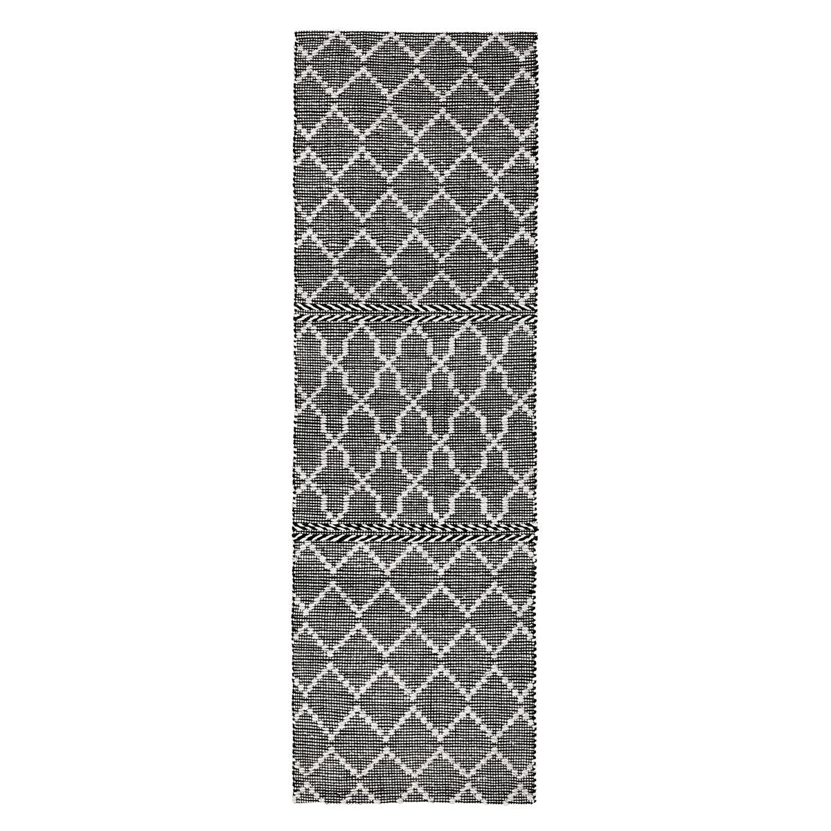 Indoor/Outdoor Sonora Rug - Black/Ivory