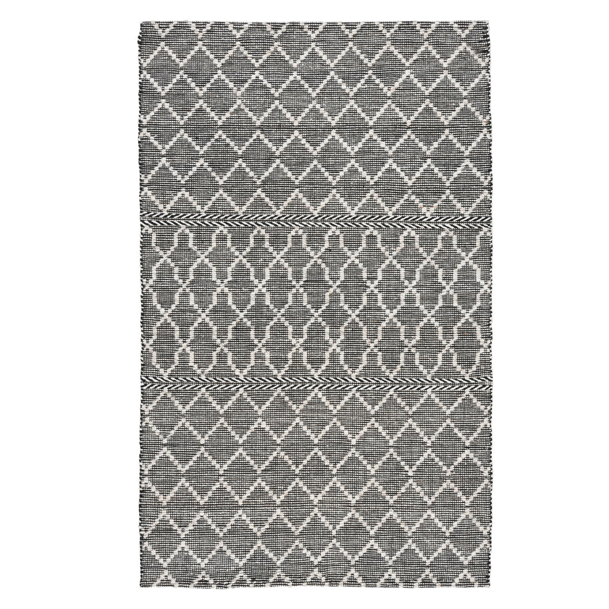 Indoor/Outdoor Sonora Rug - Black/Ivory