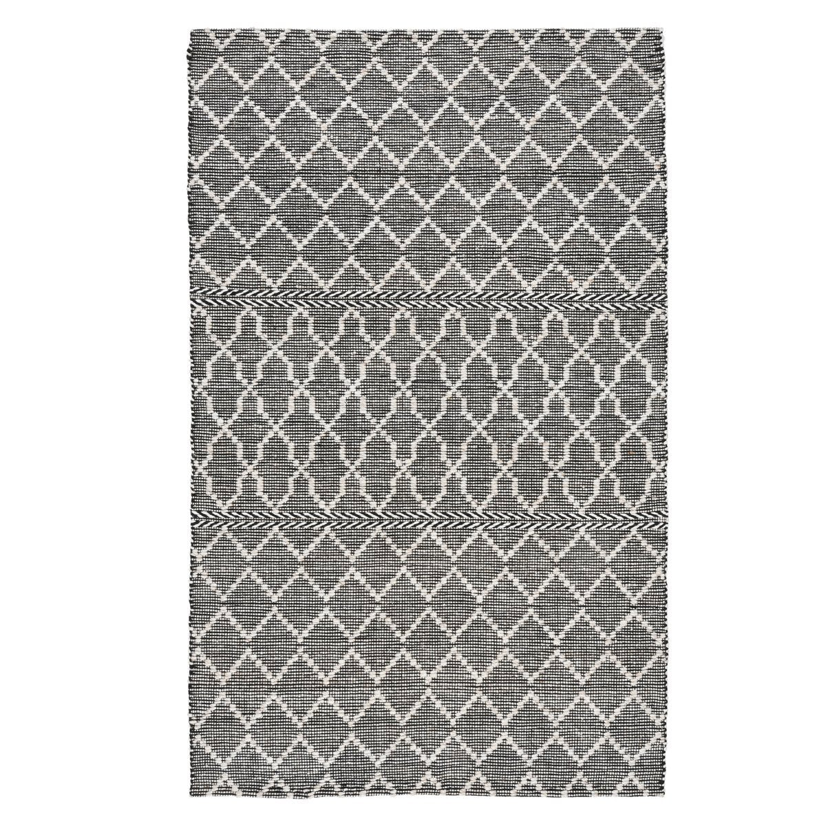 Indoor/Outdoor Sonora Rug - Black/Ivory