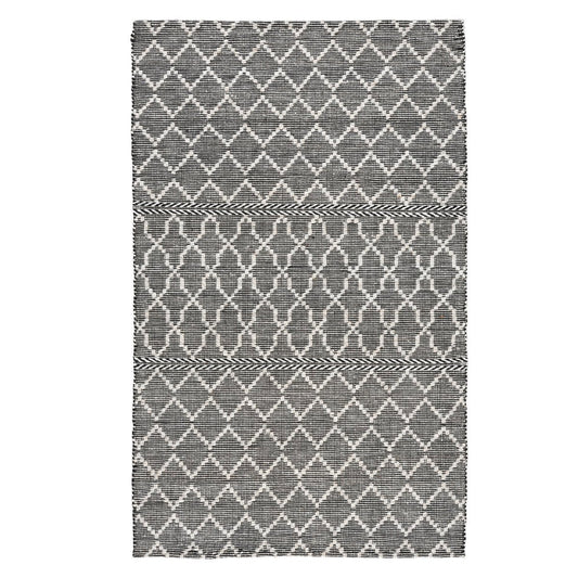 Indoor/Outdoor Sonora Rug - Black/Ivory