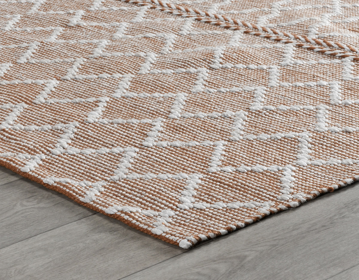Indoor/Outdoor Sonora Rug - Terracotta/Ivory
