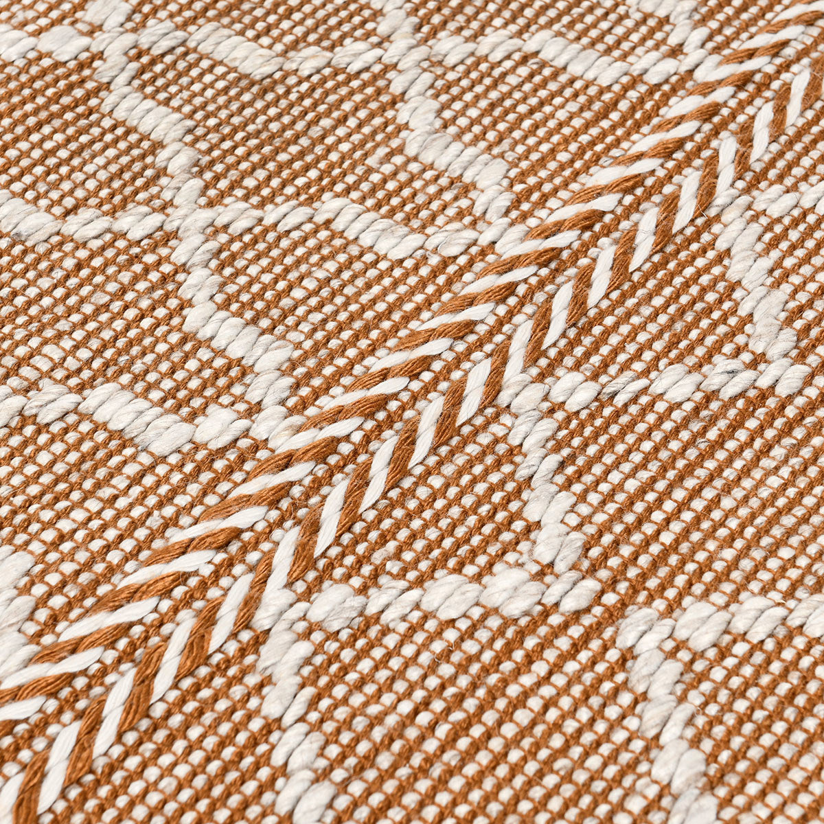 Indoor/Outdoor Sonora Rug - Terracotta/Ivory