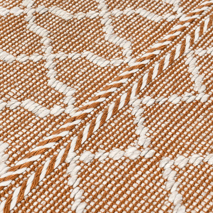 Indoor/Outdoor Sonora Rug - Terracotta/Ivory