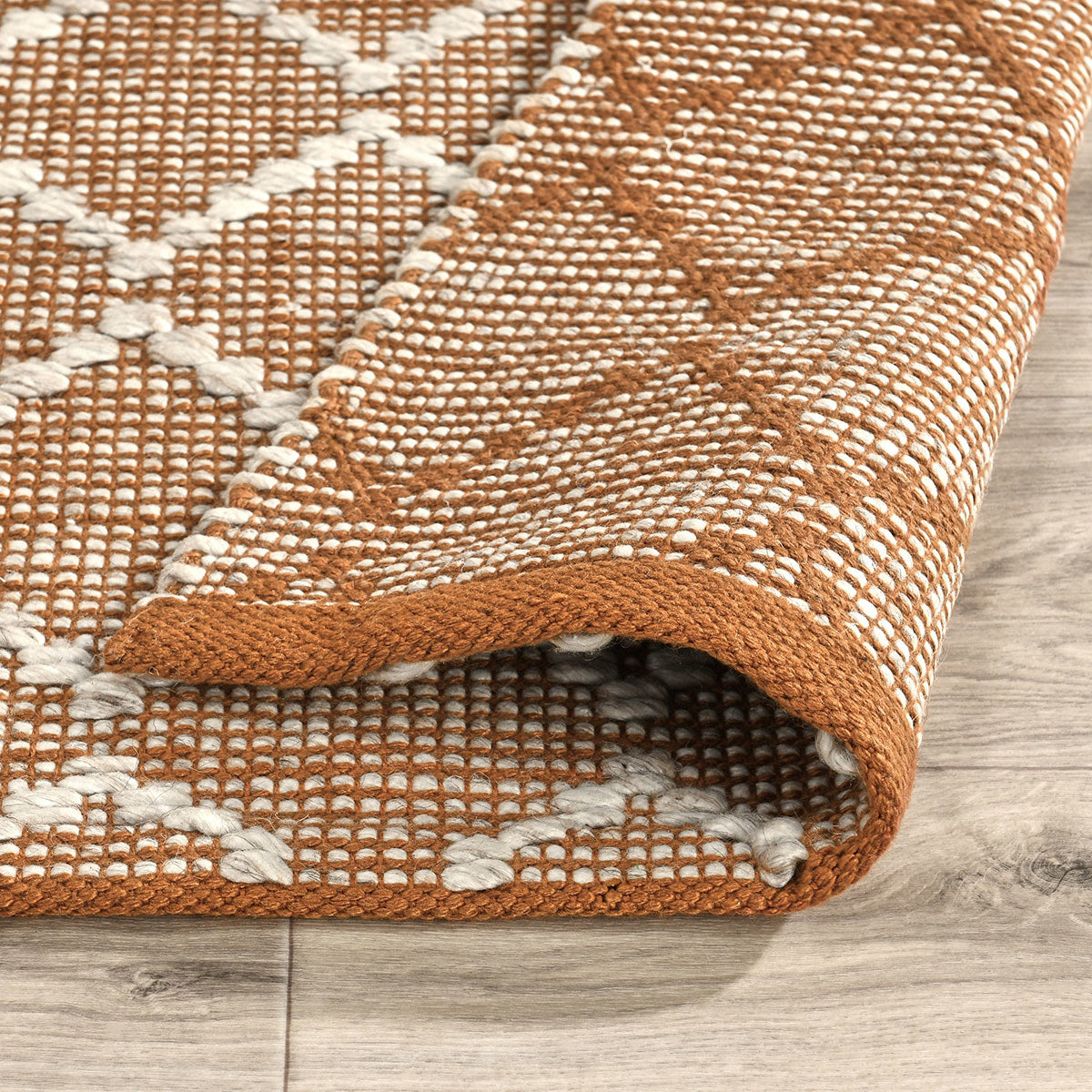 Indoor/Outdoor Sonora Rug - Terracotta/Ivory