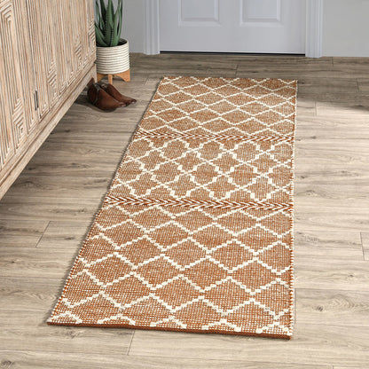 Indoor/Outdoor Sonora Rug - Terracotta/Ivory