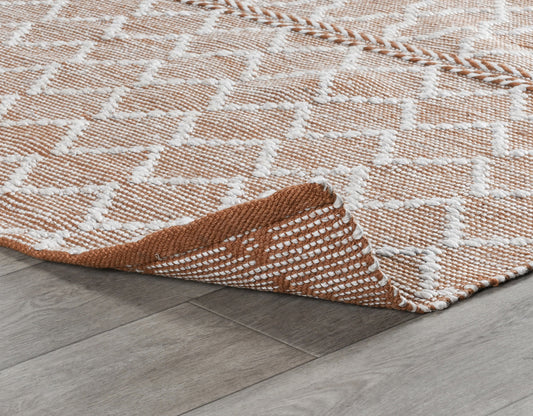 Indoor/Outdoor Sonora Rug - Terracotta/Ivory