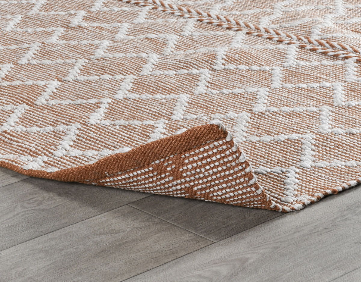 Indoor/Outdoor Sonora Rug - Terracotta/Ivory