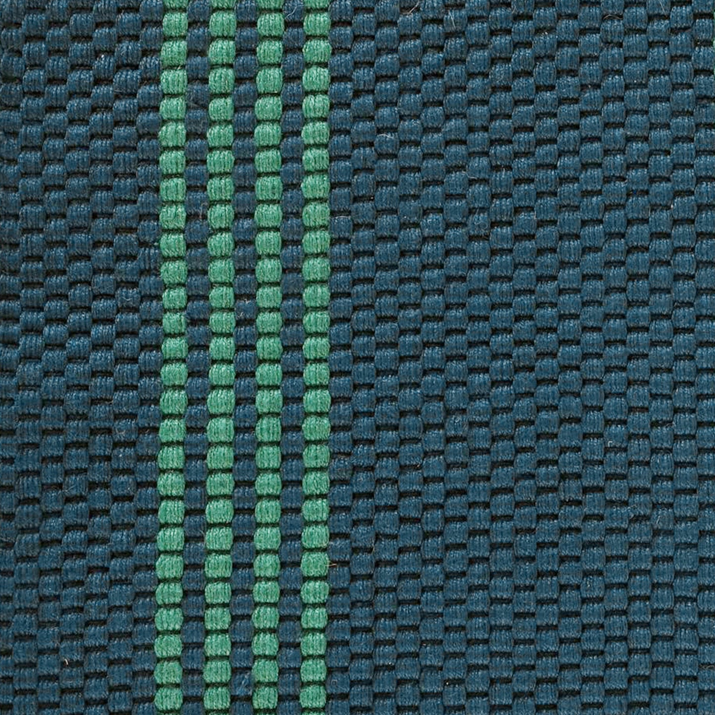 Performance Sorrento Stripe Rug - Deep Blue/Green