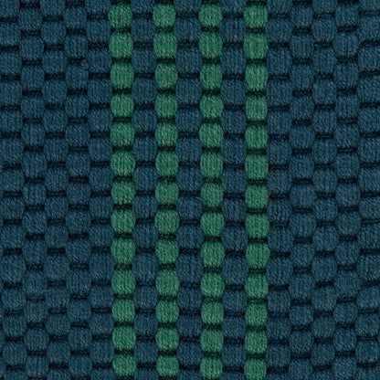 Performance Sorrento Stripe Rug - Deep Blue/Green