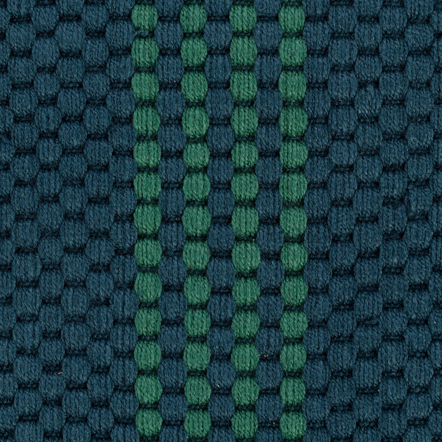 Performance Sorrento Stripe Rug - Deep Blue/Green